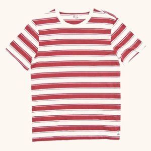 Vintage Malibu Strip Tee, Lava Rock